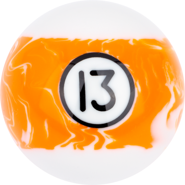 White Marble Replacement Ball - #13